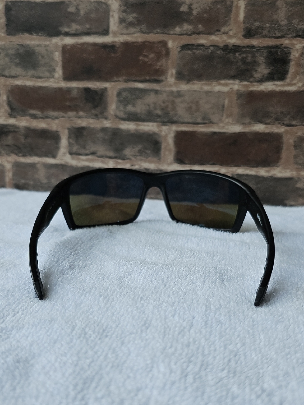 Costa Black Frame Sunglasses with Blue Mirrored Lenses - Picture 5 of 8